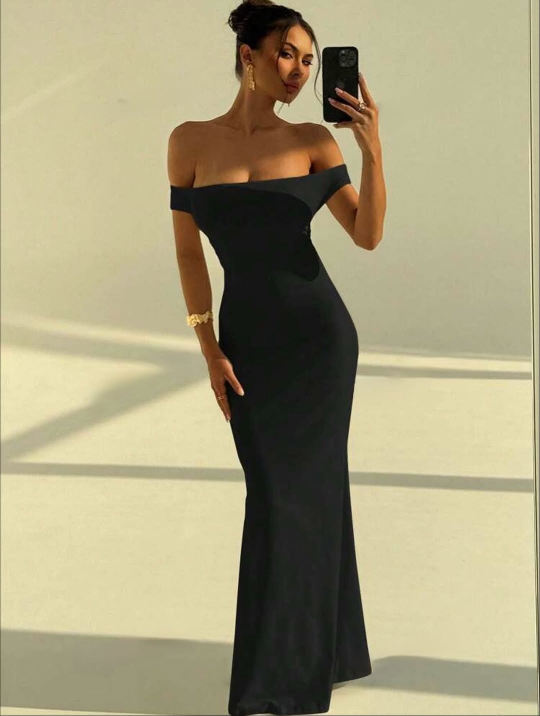 vestido importado negro 2